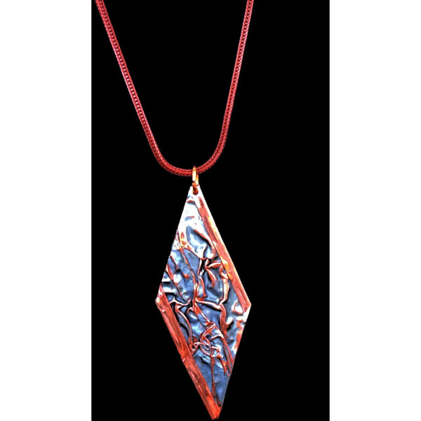 Copper Pendants Set - (Diamond Drop)
